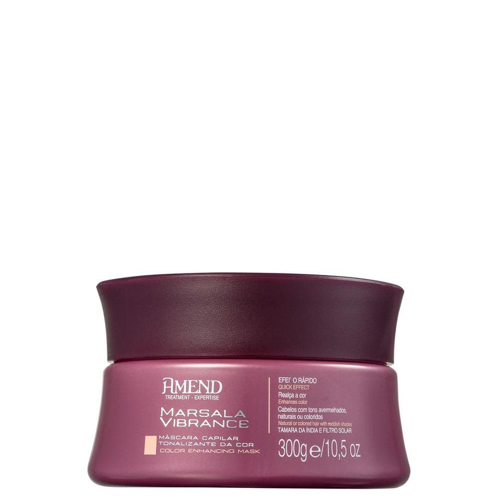 Amend Marsala Vibrance - Máscara Capilar 300g Blz