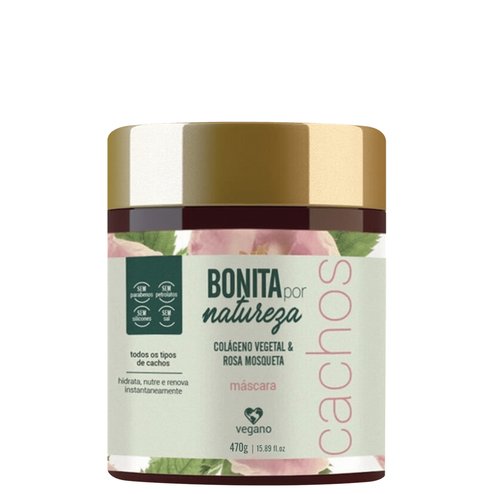 Bonita por Natureza Cachos - Máscara Capilar 470g