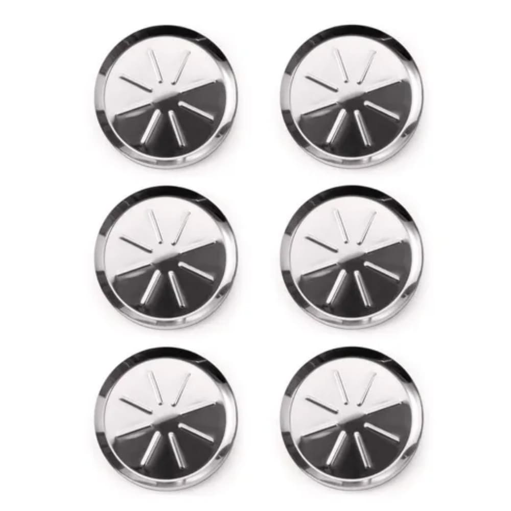Descanso de Copo Suporte para Copo em aço Inox Kit C/ 6 peça