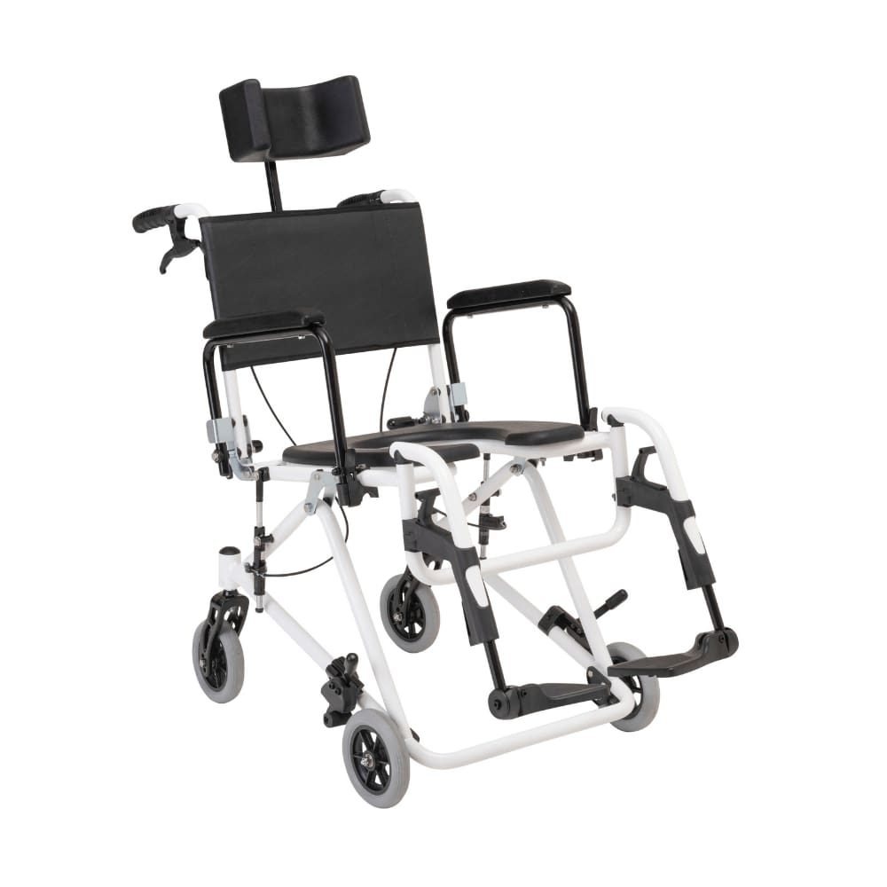 Cadeira de Banho em Alumínio com Tilt para 120 kg modelo H3 - Ortobras