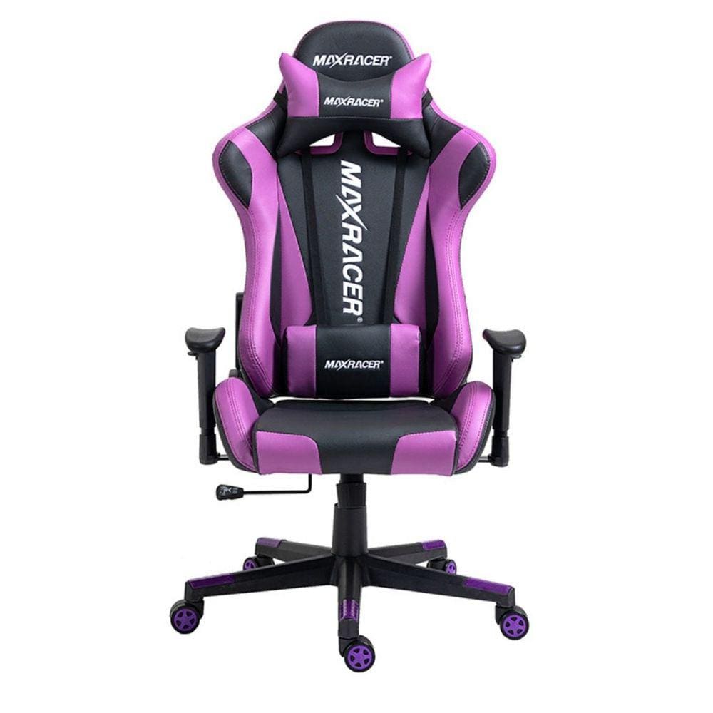Cadeira Gamer MaxRacer Skilled Roxa