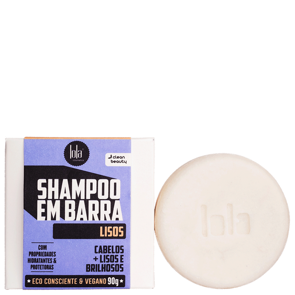 Lola Cosmetics Lisos - Shampoo em Barra 90g