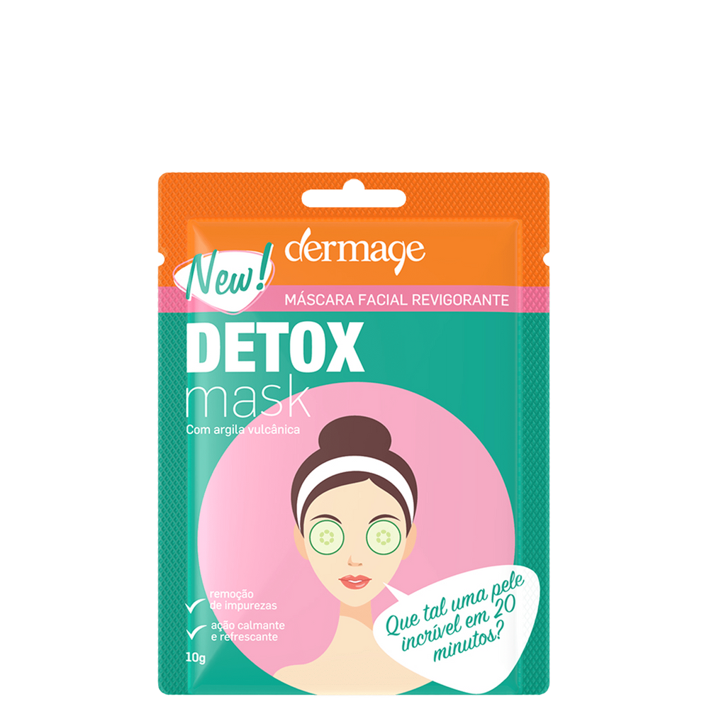 Dermage Detox - Máscara Facial 10g
