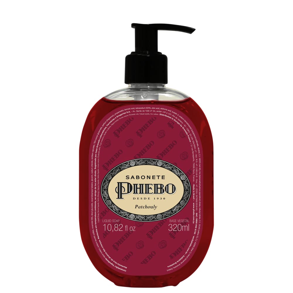 Phebo Patchouly Sabonete Liquido 320Ml