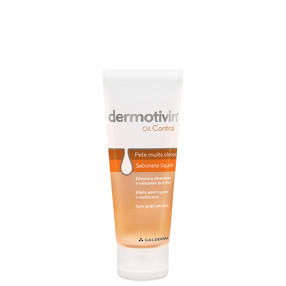 Dermotivin Oil Control - Sabonete Líquido Facial 70ml