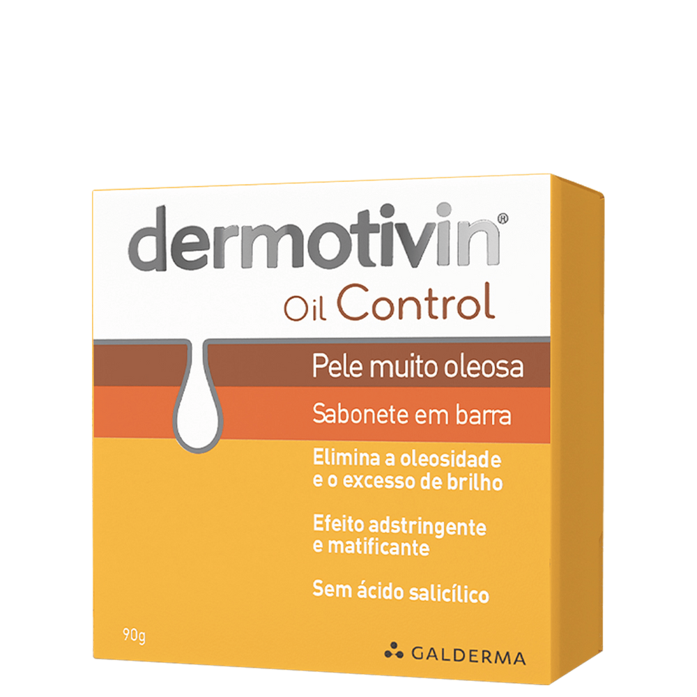 Dermotivin Oil Control - Sabonete em Barra Facial 90g