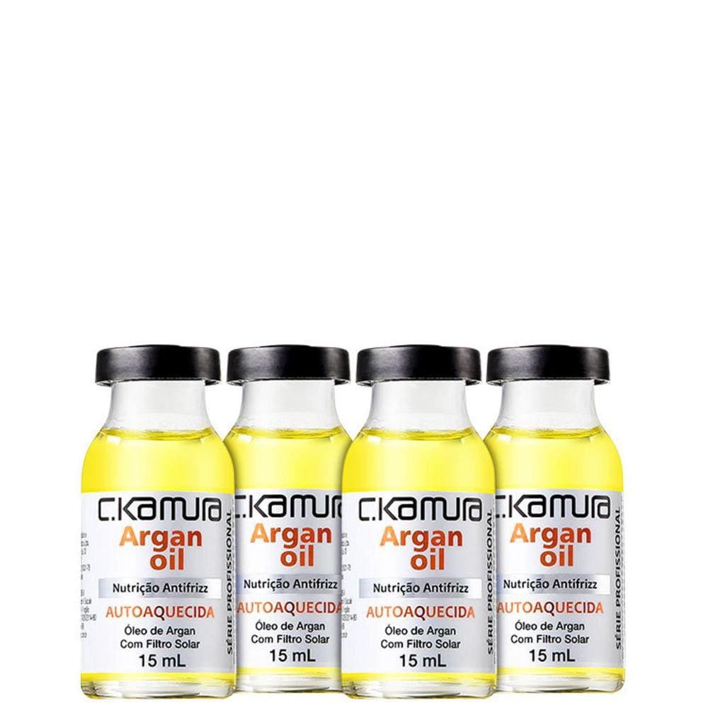 C.kamura Argan Nutri-oil - Ampola De Nutrição 4x18ml Blz