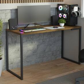 Mesa de Escritório Industrial 120cm Rustic Madesa