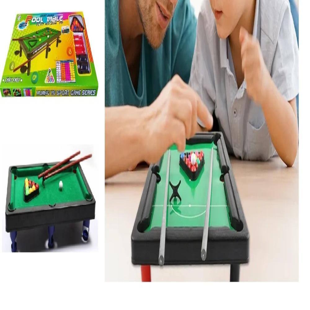 Mesa De Bilhar Infantil Sinuca Brinquedo Snooker Luxo - BRASKIT