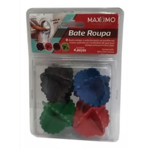 Bate roupas 4 bolinhas para máquina de lavar
