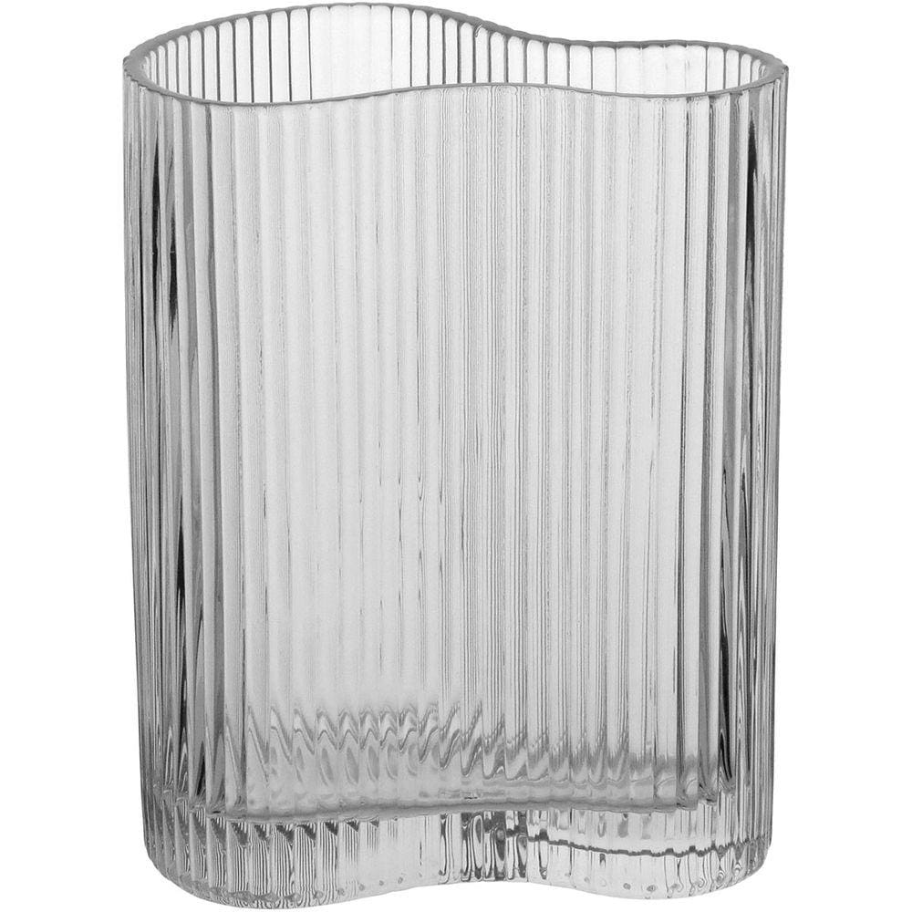 VASO 21x17x16cm VIDRO TRANSP