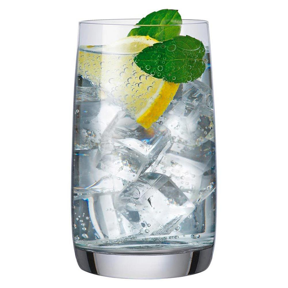 BOHEMIA IDEAL COPO ÁGUA 11x7x7cm 250ml CRISTAL TRANSP 6PÇ