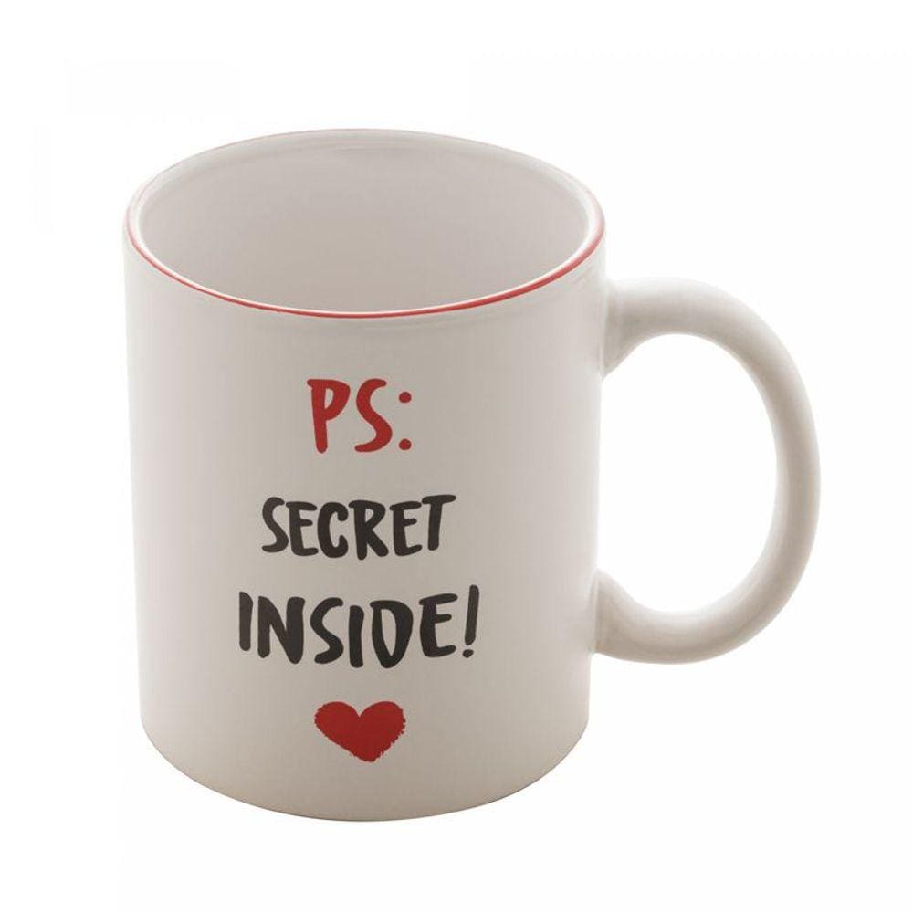 CANECA DE PORCELANA SECRET INSIDE 350ml