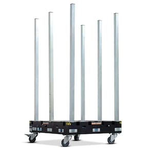 Base Cargo Carrinho Transportador Multi Leve K1 Ate 160Kg