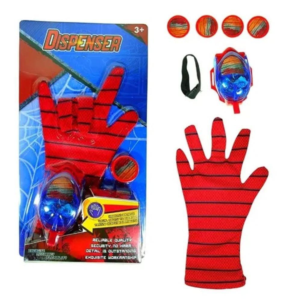 Lanca Teias Homem Aranha LAnca DIscos C/ Som