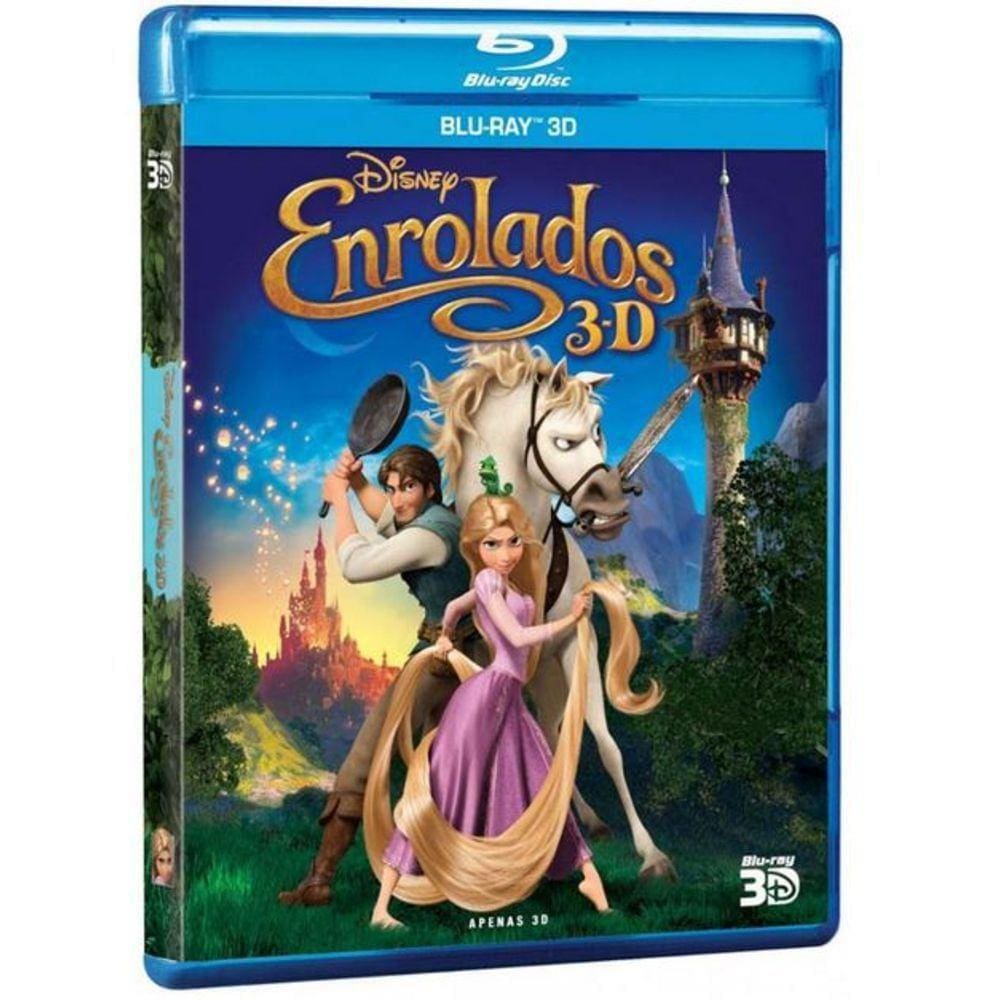 Blu-Ray Enrolados - Disney Pixar