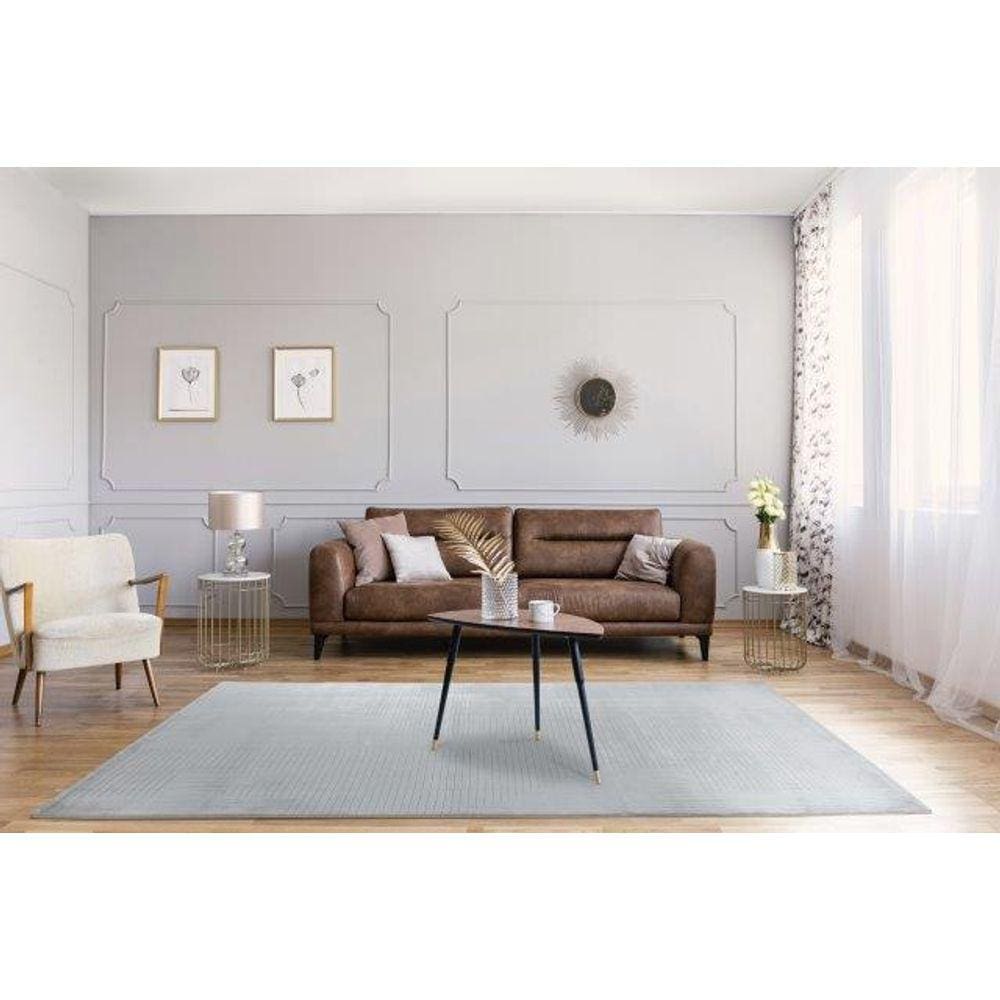 Tapete Turco Sala Sofisticato 03 - 250 x 300cm Off White/Cinza