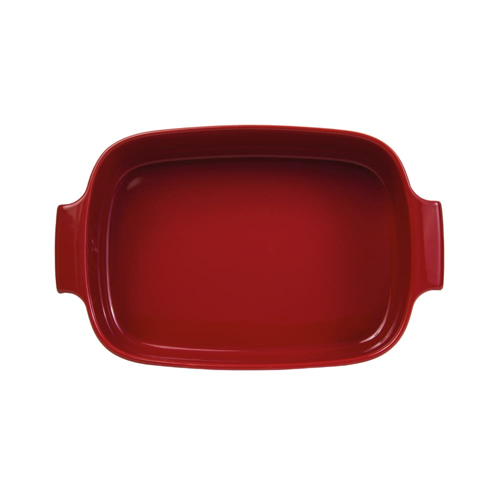 Travessa Retangular Em Porcelana Assar E Servir 30x21cm Germer Amarelo