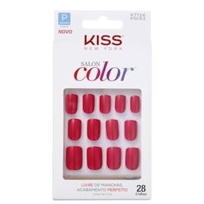 Kiss New York Salon Color Angel Unhas Postiças BLZ