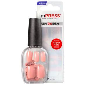 Kiss NY Impress Média Sea Breeze - Unhas Postiças 4g BLZ