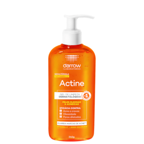 Darrow Actine Gel De Limpeza 240G