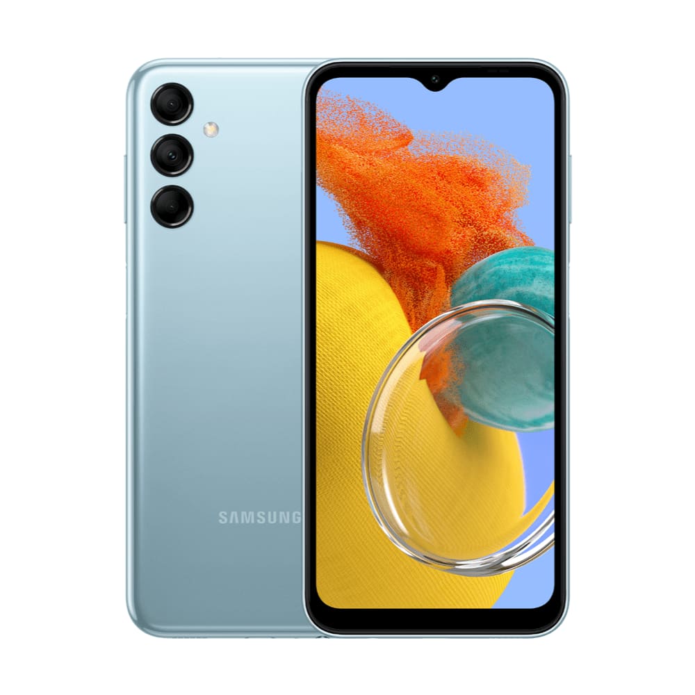 Smartphone Samsung Galaxy M14 5G, 128GB, 4GB RAM, Tela Infinita de 6.6" Dual Chip