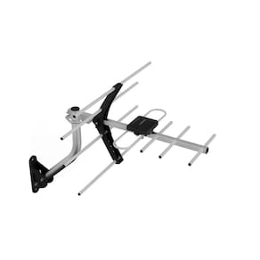 Antena Digital De TV Externa Intelbras AE 3010 Yagi UHF HDTV Longo Alcance Com Mastro e Cabo 10 Metros