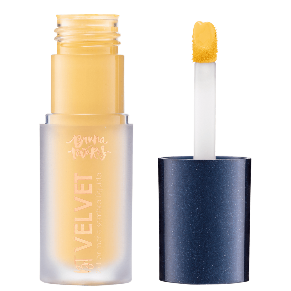 Bruna Tavares BT Velvet 2 em 1 Yellow - Sombra Líquida 6ml