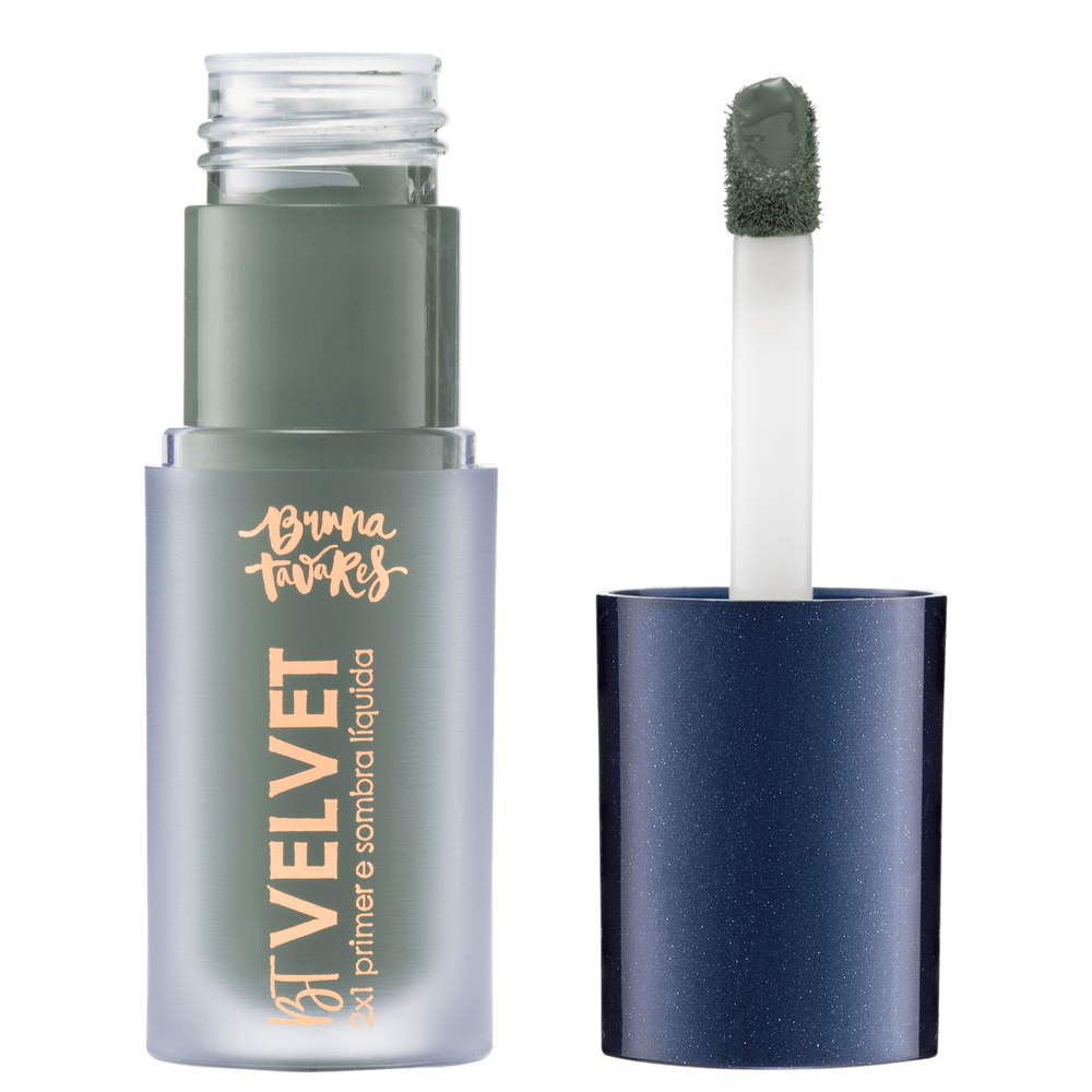 Bruna Tavares BT Velvet 2 em 1 Khaki - Sombra Líquida 6ml