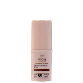 Adcos Fotoproteção Diária Tonalizante Stick FPS 55 Beige - Protetor Solar com Cor 17g