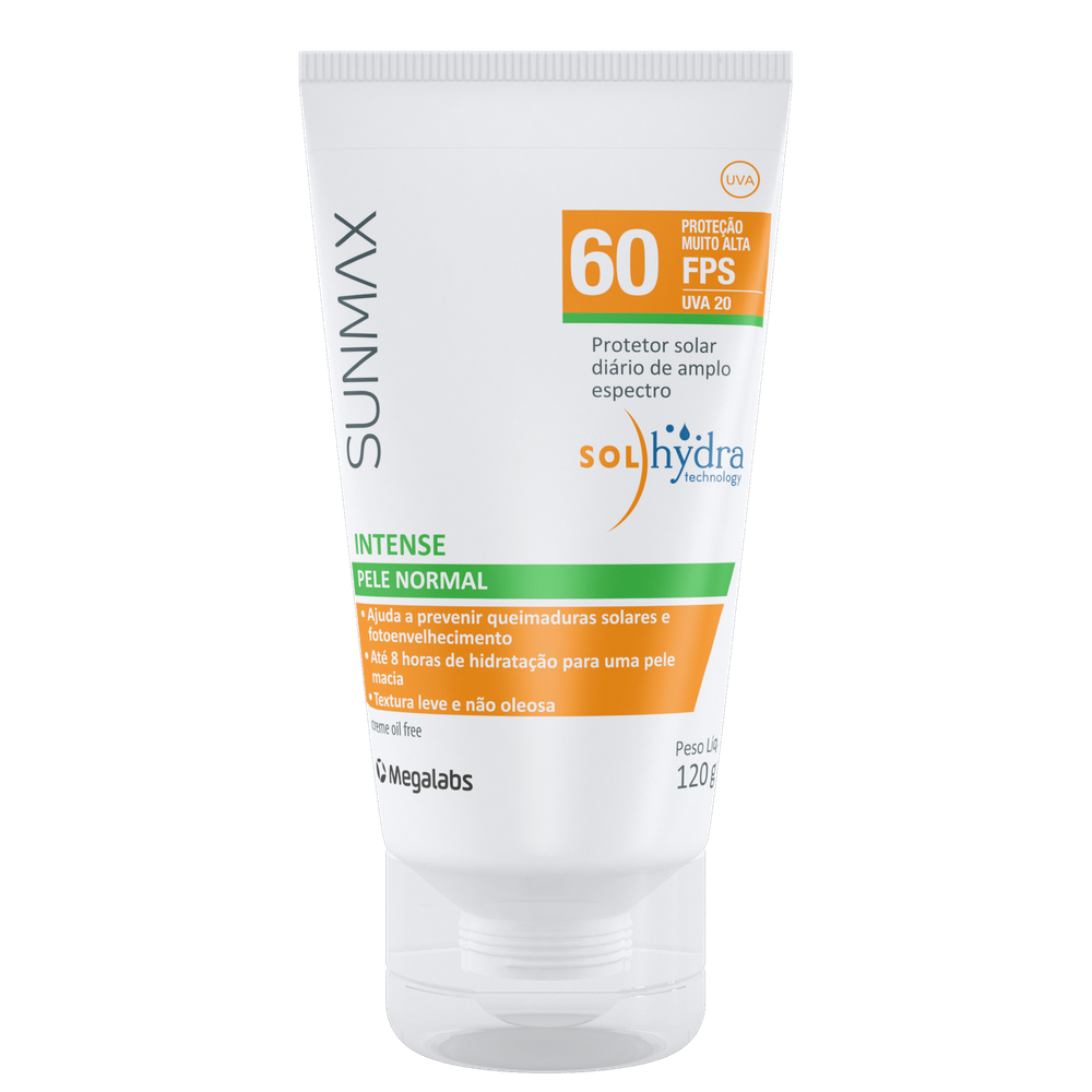 Sunmax Intense FPS 60 - Protetor Solar Facial 120g