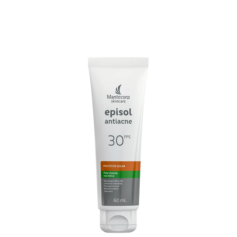 Mantecorp Episol Antiacne FPS 30 - Protetor Solar 60ml