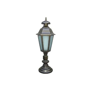 Poste Colonial Italiano para Jardim Em Tubo De Alumínio 92cm