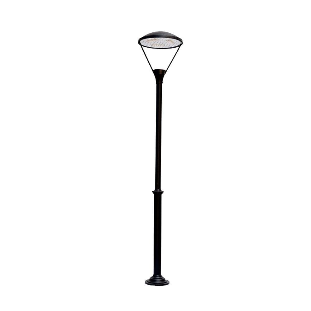 Poste Colonial de Jardim Floripa Led Alumínio Fundido 484cm