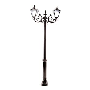 Poste Colonial de Jardim Monte Verde Alumínio Fundido 224cm