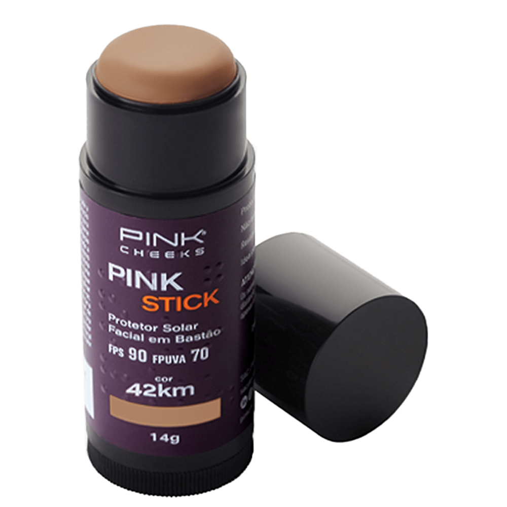 Pink Cheeks Pink Stick 42KM FPS 90 - Protetor Solar 14g BLZ
