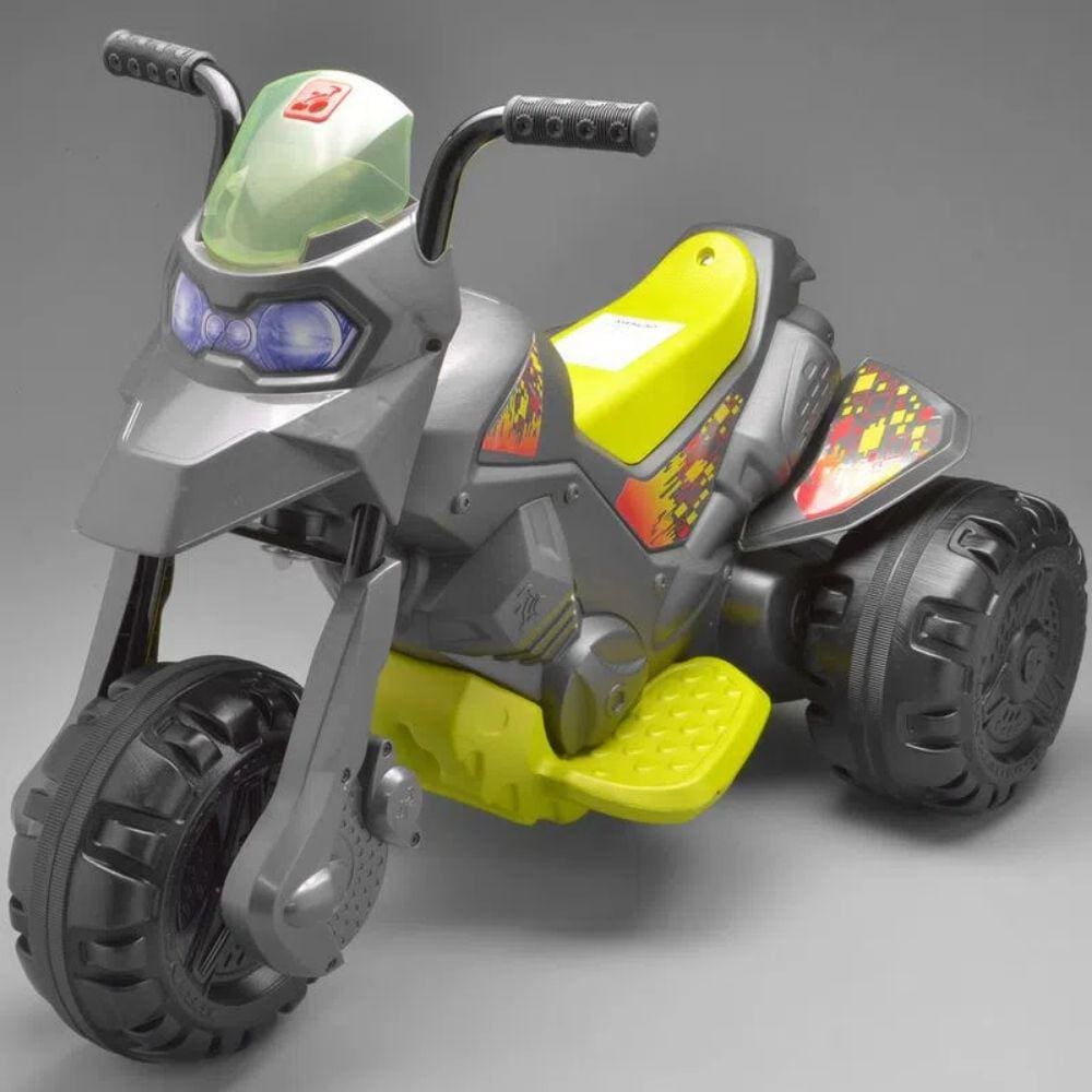 Mini Moto Eletrica Infantil Xt3 com Cambio 2 Marchas Recarregável  Bandeirante