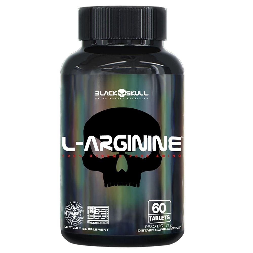 L-Arginine - Aminoácido - 60 Tabletes