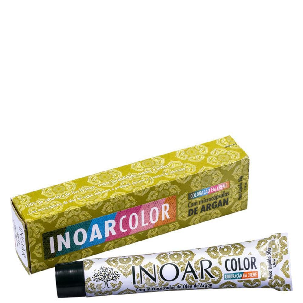 Inoar Color 7/1 Louro Médio Cinza - Coloração 50g BLZ
