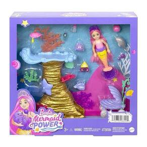 Barbie Chelsea Sereia Power com Cenario e Acessorios