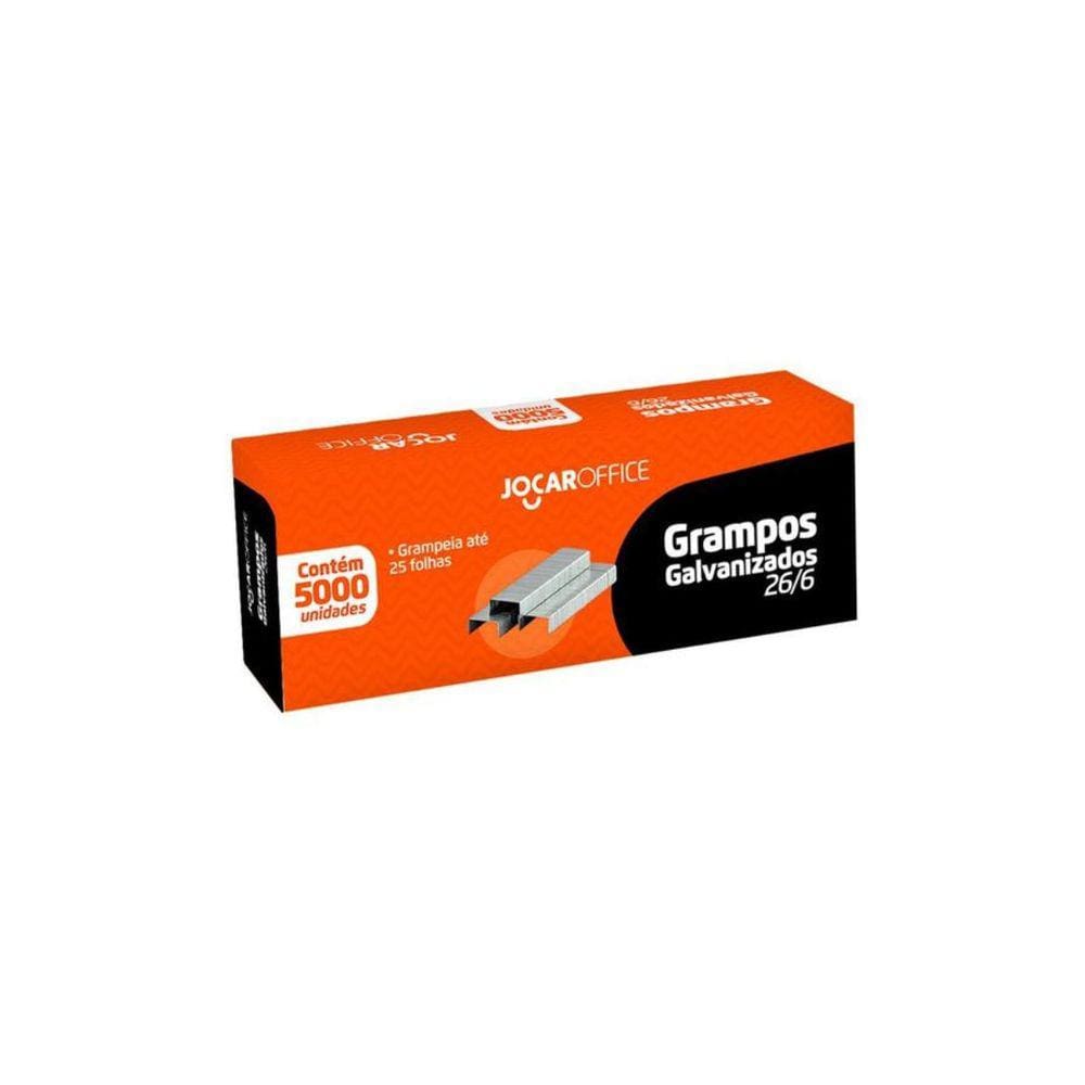 Grampo 26/6 Galvanizado