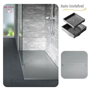 Ralo 10x10 Oculto Seca Piso/Porcelanato Inteligente
