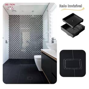 Ralo 10x10 Oculto Seca Piso/Porcelanato Inteligente