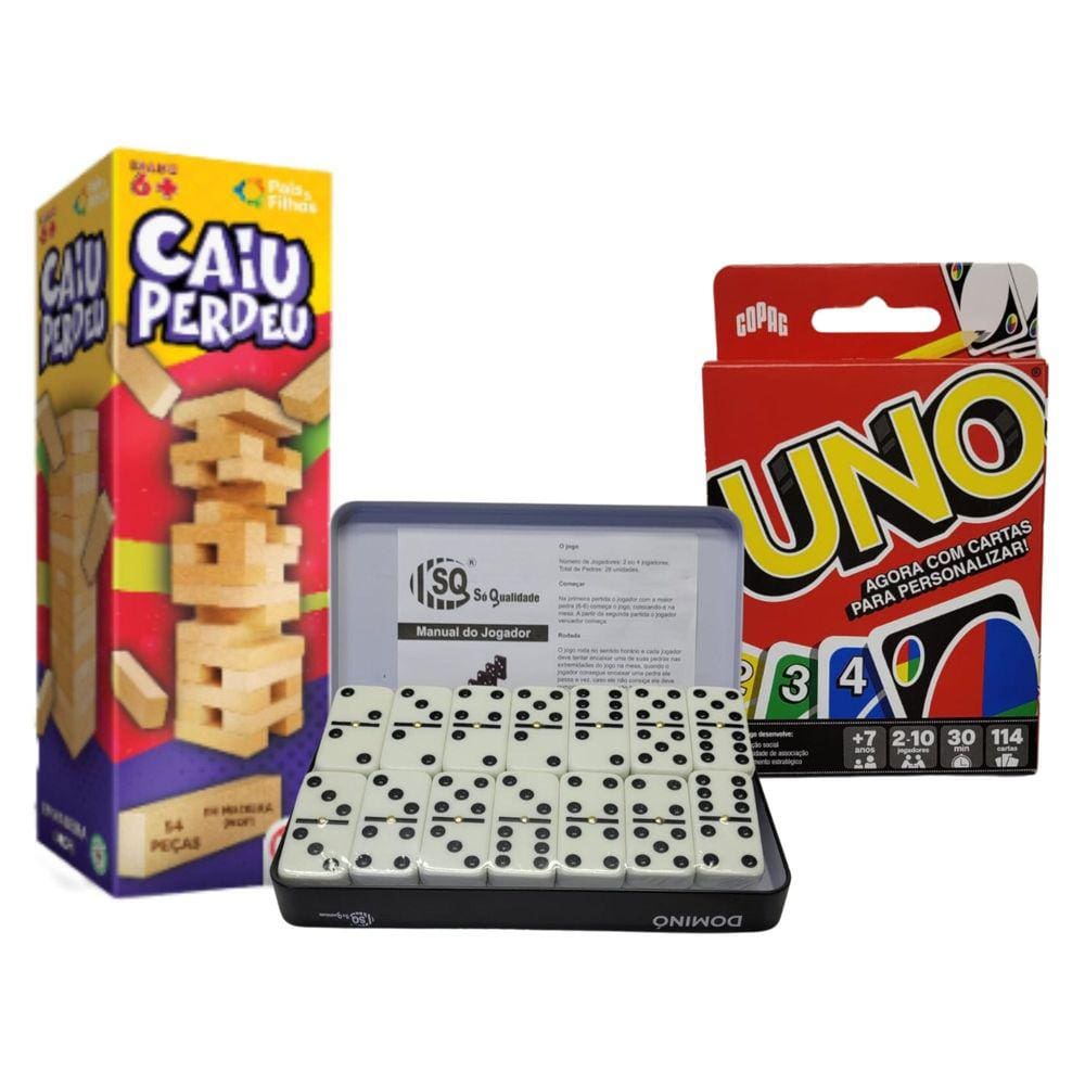 Jogo de cartas - Uno - 114 Cartas - Copag