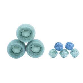 Kit tira pelo esponjas e bolinhas para máquina de lavar - Oikos
