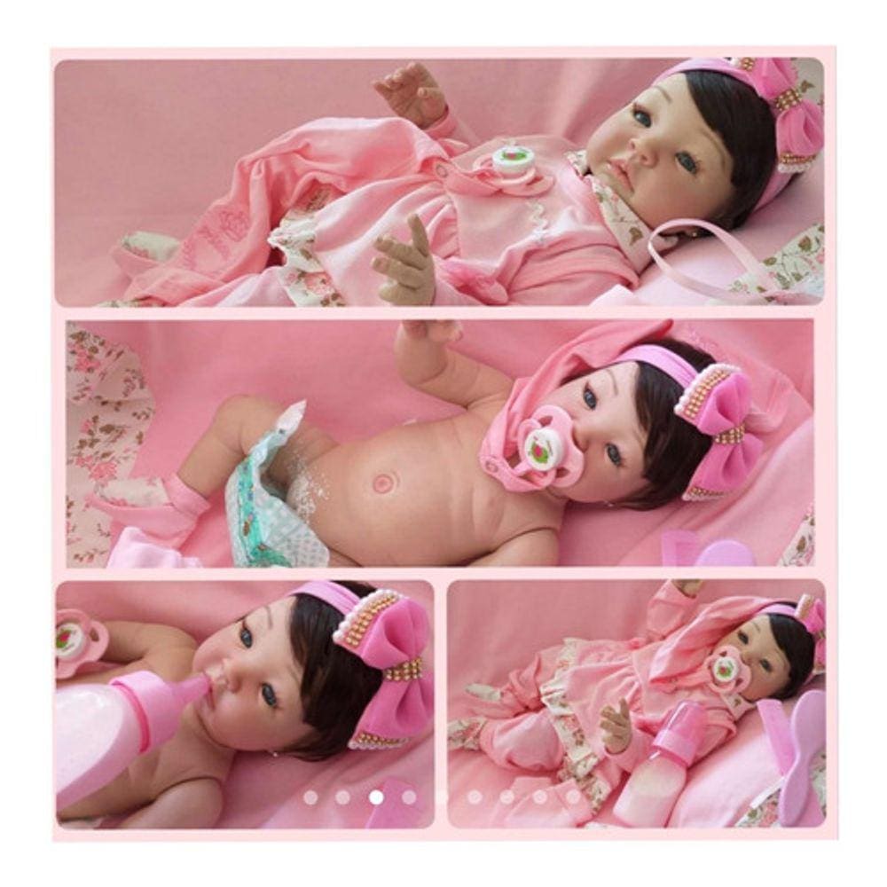 Bebe Reborn Silicone Barata Boneca Baby Princesa em Promoção na