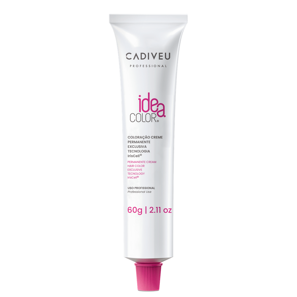 Cadiveu Idea Color 6.66 Louro Escuro Vermelho Intenso - Coloração Permanente 60g