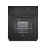 Forno Elétrico de Embutir a Gás 50L Totale nero GIII 220V - Venax
