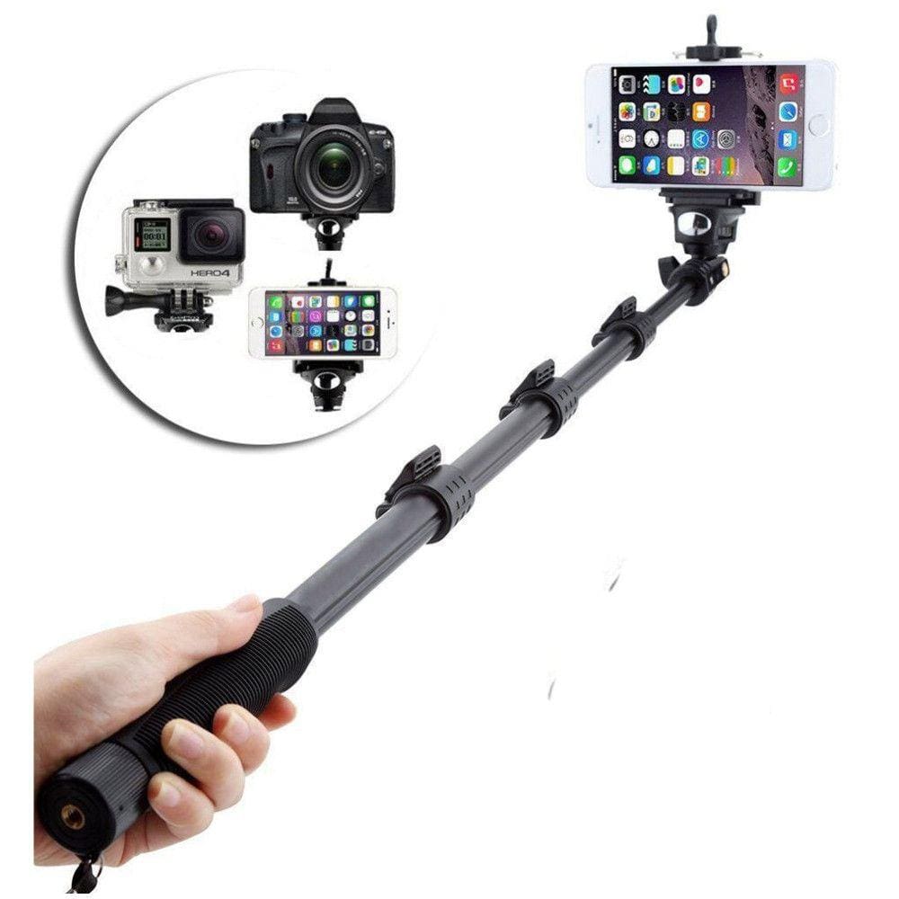 Bastão Yunteng Prova D`água 42cm-1,25m para GoPro e Smartphone