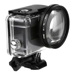 Lente Ampliação / Lupa 10x 58mm Para GoPro Hero 5/6/7 Black